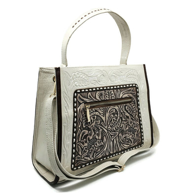 Bolso de piel cincelado modelo Cynthia